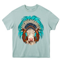 Arona hereford indian headdress Heavy Core Tee - JahusDesignShop