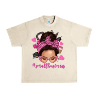 Sandshell small business messy bun Urban Heavy Tee - NancyCooperArtShop