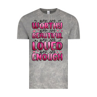 Cloud Rock you are worthy you are beautiful Vintage Tee - MaliasSmallBusiness