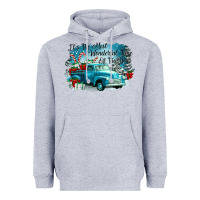 Heather Grey its the wonderful time of the year truck Heavyweight Hoodie - CowGirlArtShop