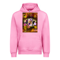Fuchsia Pink tarot cards Urban Hoodie - BundleAndBundleShop