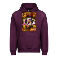 Mauve Wine tarot cards Urban Hoodie - BundleAndBundleShop