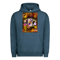 Pigment Midnight Navy tarot cards Urban Hoodie - BundleAndBundleShop