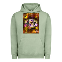 Pigment Oil Green tarot cards Urban Hoodie - BundleAndBundleShop