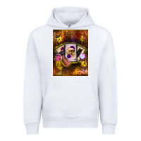 White tarot cards Urban Hoodie - BundleAndBundleShop