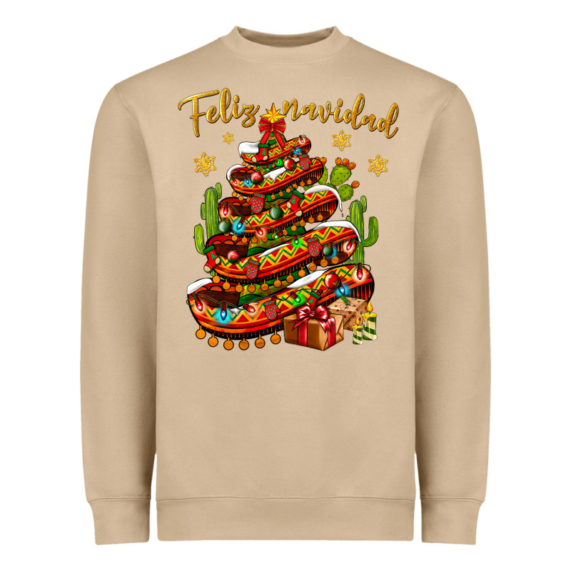 Christmas Feliz Navidad Heavyweight Sweatshirt by BundleAndBundleShop | Teevron