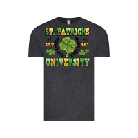 Vintage Black st. patricks university Vintage Tee - MaliasSmallBusiness
