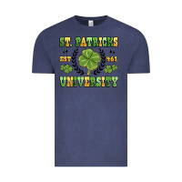 Vintage Denim st. patricks university Vintage Tee - MaliasSmallBusiness
