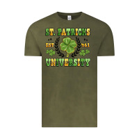 Vintage Olive st. patricks university Vintage Tee - MaliasSmallBusiness