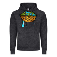 Vintage Arctic summer vibes pineapple lips Vintage Hoodie - Jasminsmagicworld