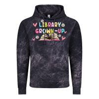 Cloud Black library grown up Vintage Hoodie - MaliasSmallBusiness