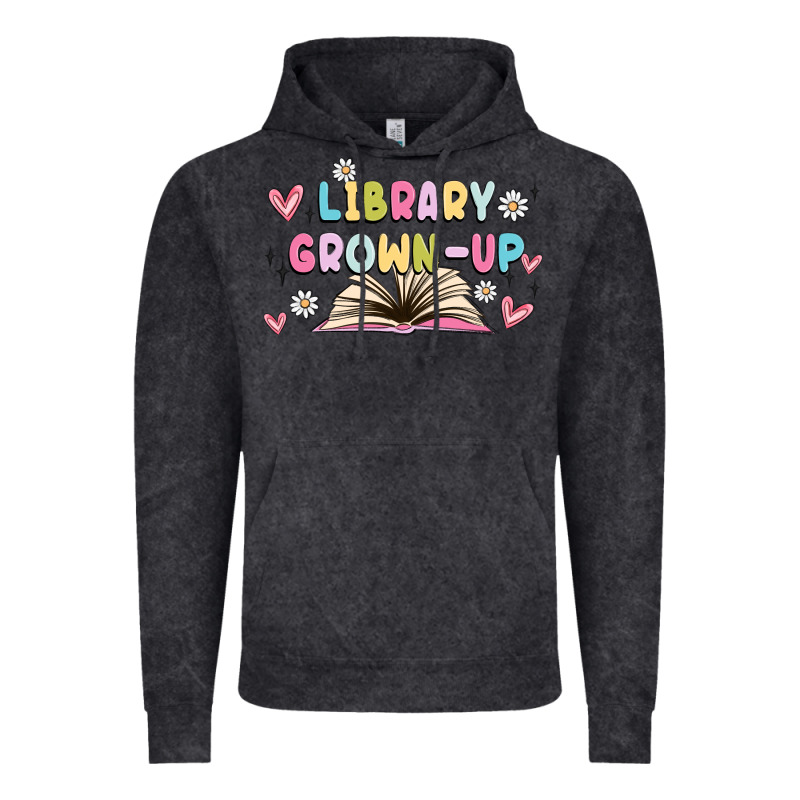 Library Grown Up Vintage Hoodie by MaliasSmallBusiness | Teevron