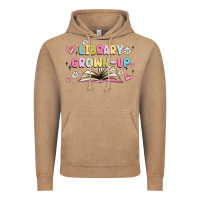 Vintage Coffee library grown up Vintage Hoodie - MaliasSmallBusiness