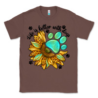 Chestnut life is better with dogs Classic Tee - NancyCooperArtShop