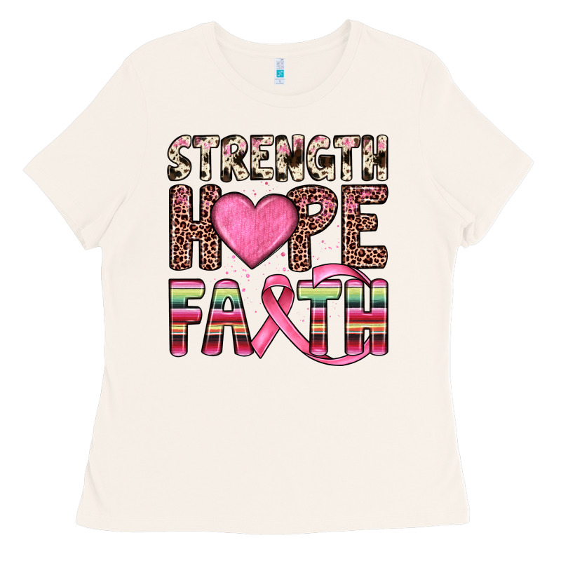 Strength Hope Faith Ladies Tee by JahusDesignShop | Teevron
