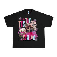 Black tis the season winter skull Urban Heavy Tee - NancyCooperArtShop