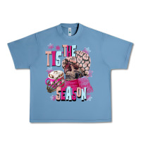 Pebble Blue tis the season winter skull Urban Heavy Tee - NancyCooperArtShop