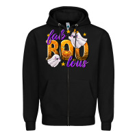 Black Fabboolous Zipper Hoodie - texasbilliewilder