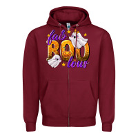 Burgundy Fabboolous Zipper Hoodie - texasbilliewilder