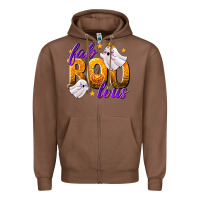 Chestnut Fabboolous Zipper Hoodie - texasbilliewilder