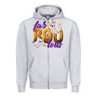 Heather Grey Fabboolous Zipper Hoodie - texasbilliewilder