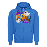 True Royal Fabboolous Zipper Hoodie - texasbilliewilder