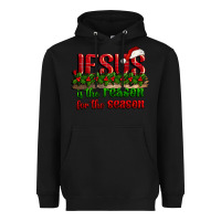 Black jesus is the reason for the season Heavyweight Hoodie - CowGirlArtShop