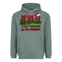 Sage jesus is the reason for the season Heavyweight Hoodie - CowGirlArtShop