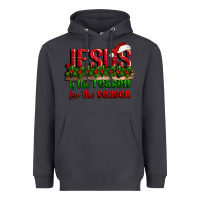 Smoke jesus is the reason for the season Heavyweight Hoodie - CowGirlArtShop