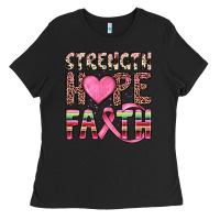 Black strength hope faith Ladies Tee - JahusDesignShop