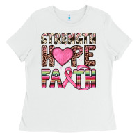 White strength hope faith Ladies Tee - JahusDesignShop