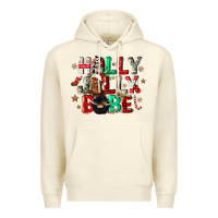 Sandshell holly jolly babe Premium Hoodie - CowGirlArtShop