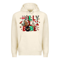Tofu holly jolly babe Premium Hoodie - CowGirlArtShop