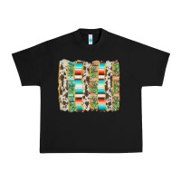 Black western brushstroke Urban Heavy Tee - AdoDesignShop