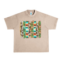 French Oak western brushstroke Urban Heavy Tee - AdoDesignShop