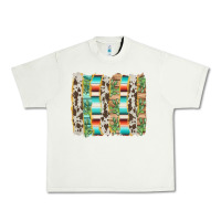 Pistachio western brushstroke Urban Heavy Tee - AdoDesignShop