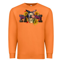 Carrot american mom skull Premium Sweatshirt - CowGirlArtShop