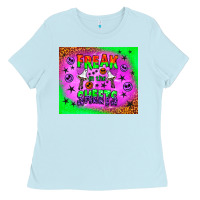 Baby Blue freak in the sheets mouse pad Ladies Tee - BundleAndBundleShop