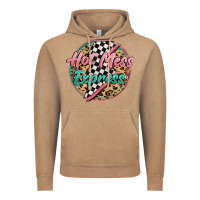 Vintage Coffee hot mess express Vintage Hoodie - MaliasSmallBusiness
