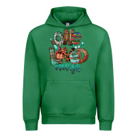 Emerald One Loved Nurse Urban Hoodie - FaDigitalArtStudio