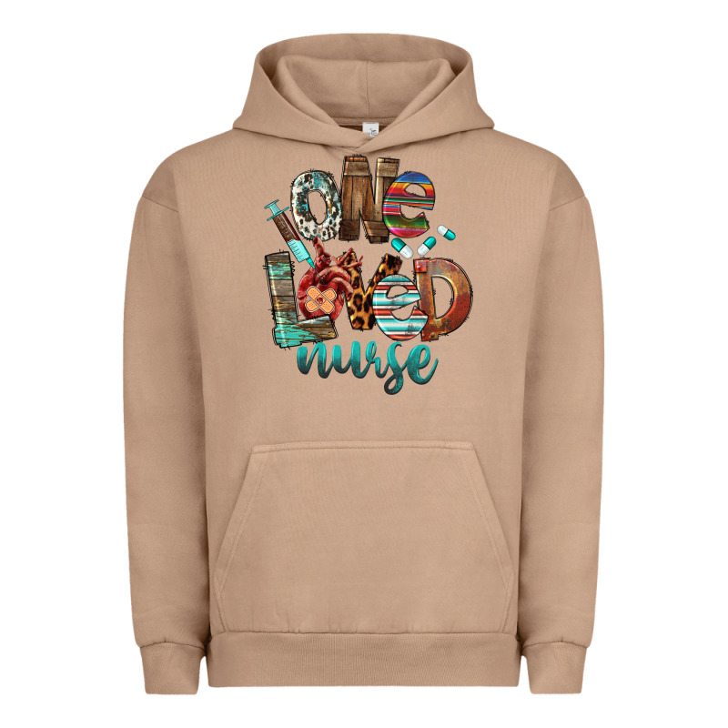 One Loved Nurse Urban Hoodie by FaDigitalArtStudio | Teevron