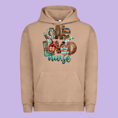 One Loved Nurse Urban Hoodie Designed By Fadigitalartstudio