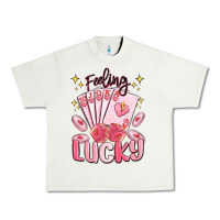 Pistachio feeling lucky Urban Heavy Tee - MaliasSmallBusiness