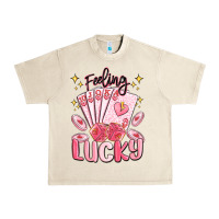 Sandshell feeling lucky Urban Heavy Tee - MaliasSmallBusiness