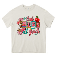 Cream little miss 3rd grade Heavy Core Tee - AdoDesignShop