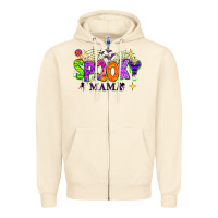 Sandshell Halloween Spooky Mama Zipper Hoodie - texasbilliewilder