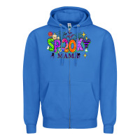 True Royal Halloween Spooky Mama Zipper Hoodie - texasbilliewilder