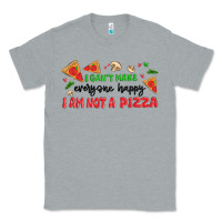 Heather Grey i cant make everyone happy i an not a pizza Classic Tee - MaliasSmallBusiness