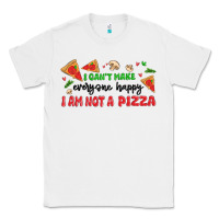 White i cant make everyone happy i an not a pizza Classic Tee - MaliasSmallBusiness