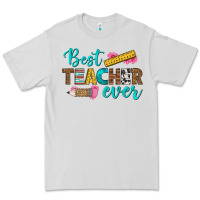Dove Grey best teacher ever Premium Tee - BundleAndBundleShop